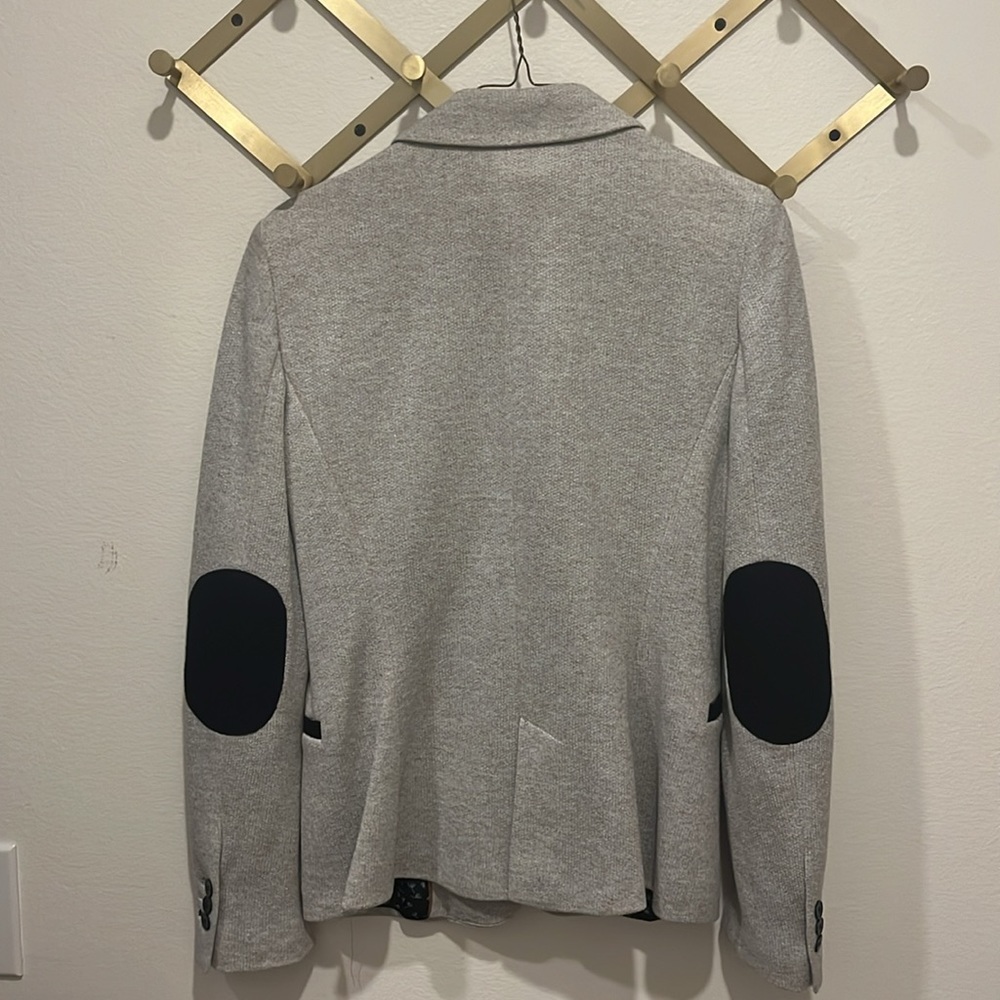 Zara Chic Preppy Gray Blazer - image 6